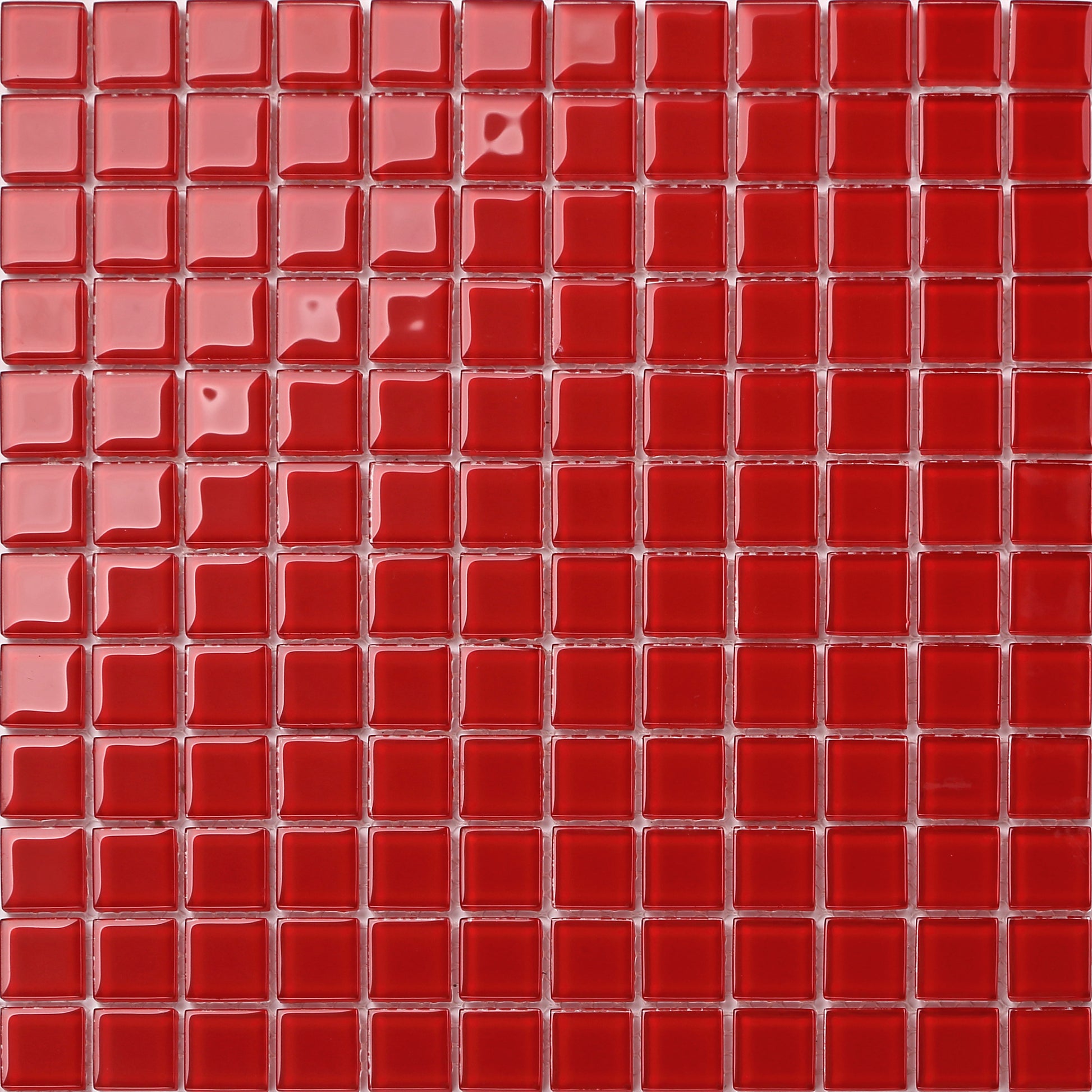 Glas Mosaik Fliesen Matte in Rot (MT0022 ) für Wände - Complement Fusion